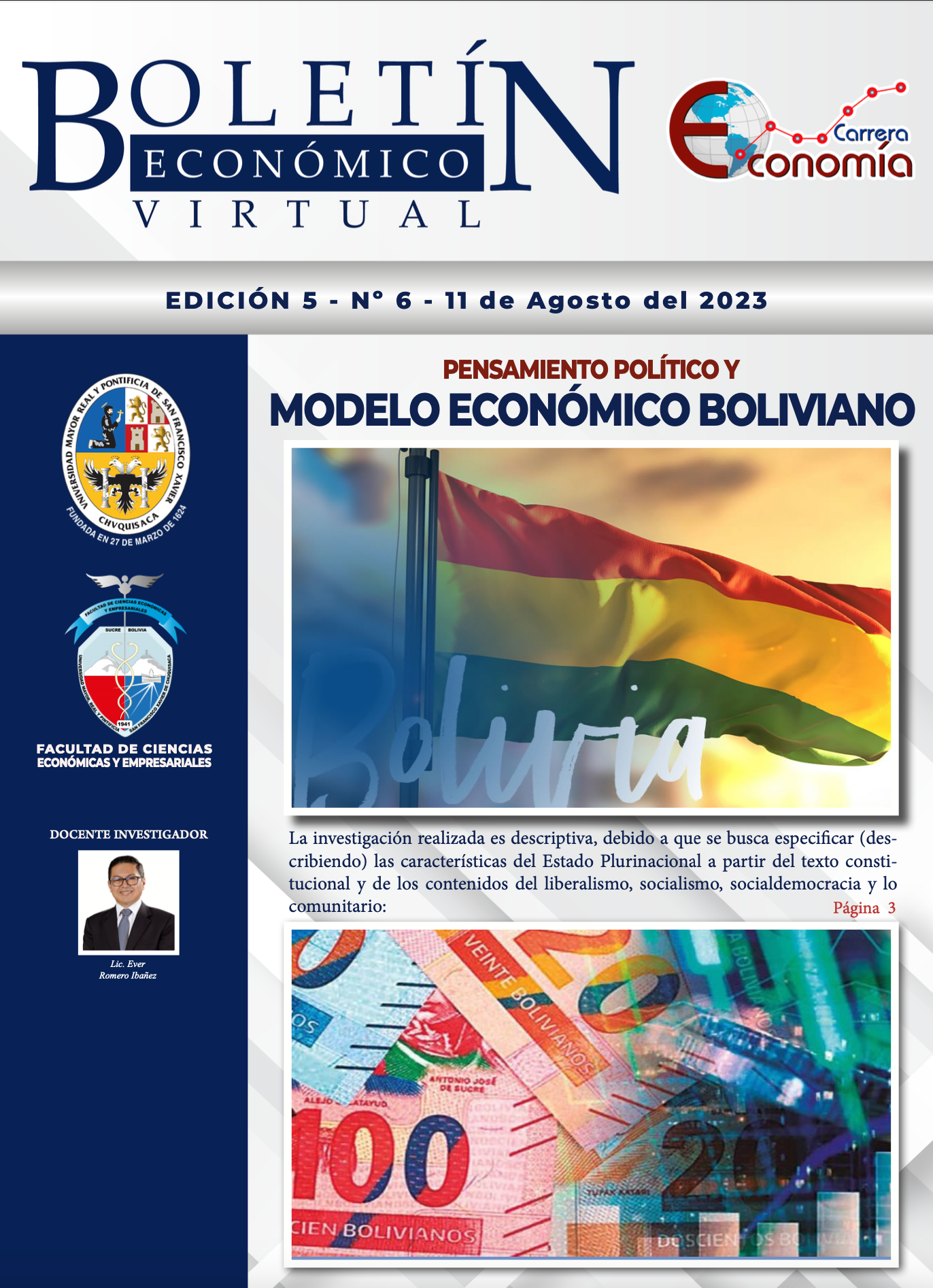 BOLETÍN ECONÓMICO VIRTUAL EDICIÓN 5 – No 6