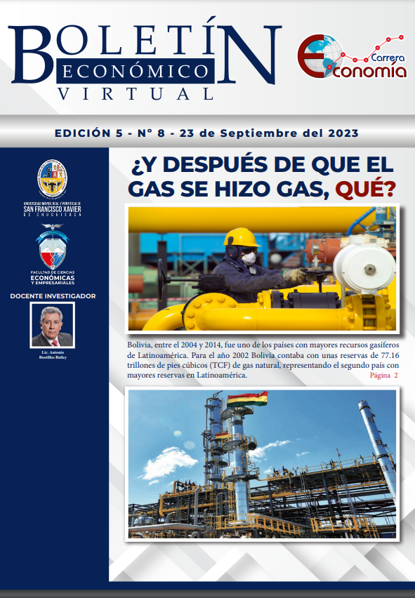BOLETÍN ECONÓMICO VIRTUAL EDICIÓN 5 – No 8