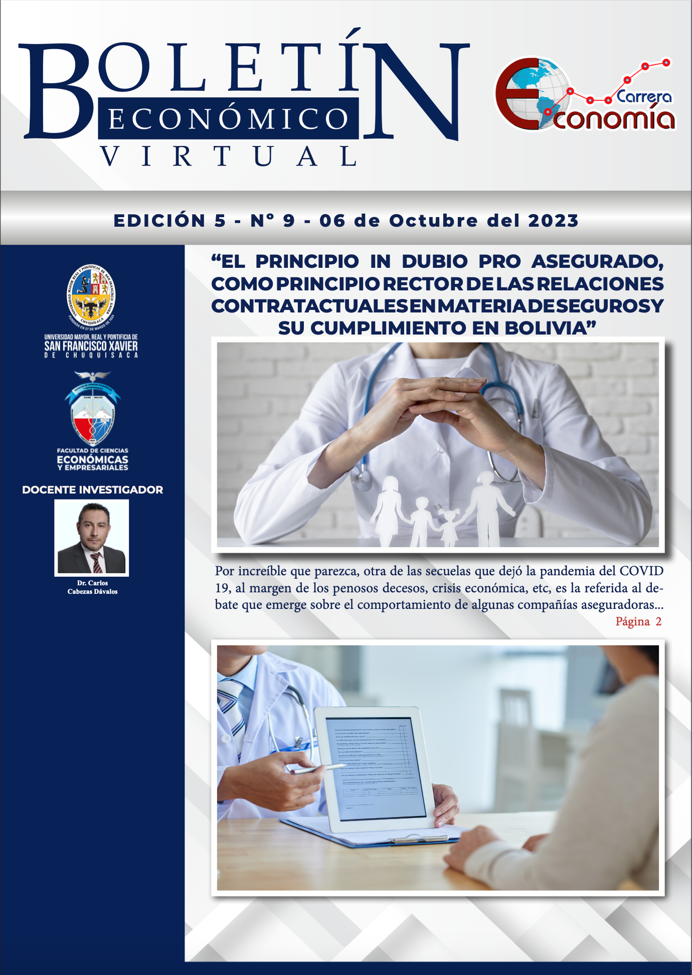 BOLETÍN ECONÓMICO VIRTUAL EDICIÓN 5 – No 9